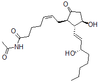 CAS#: 52533-44-5， N-Acetylprostaglandin E2 Carboxamide