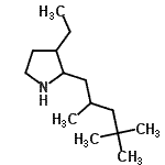 CAS#: 525537-82-0， 3-Ethyl-2-(2,4,4-Trimethylpentyl)Pyrrolidine