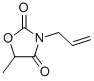 structure of CAS# 526-35-2, Allomethadione;3-Allyl-5-Methyl-Oxazolidine-2,4-Dione;3-Allyl-5-Methyloxazolidine-2,4-Dione;3-Allyl-5-Methyl-Oxazolidine-2,4-Quinone