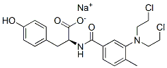 CAS#: 52616-30-5， N-[3-[Bis(2-Chloroethyl)Amino]-4-Methylbenzoyl]-L-Tyrosine Sodium Salt