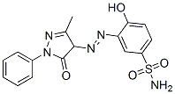 CAS#: 5264-47-1， 3-[(4,5-Dihydro-3-Methyl-5-Oxo-1-Phenyl-1H-Pyrazol-4-Yl)Azo]-4-Hydroxybenzenesulphonamide