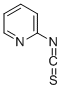 structure of CAS# 52648-45-0, 2-Isothiocyanatopyridine;Nsc202616;Mls001003248;Smr000344772