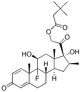CAS#: 52668-06-1， 9-Fluoro-11beta,17,21-Trihydroxy-16beta-Methylpregna-1,4-Diene-3,20-Dione 21-(3,3-Dimethylbutyrate)