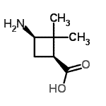 CAS#: 527751-18-4， (1S,3R)-3-Amino-2,2-Dimethylcyclobutanecarboxylic Acid