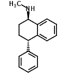 CAS#: 52795-02-5， (1R,4S)-N-Methyl-4-Phenyl-1,2,3,4-Tetrahydro-1-Naphthalenamine
