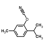 CAS#: 52805-53-5， 2-Isopropyl-5-Methylphenyl Cyanate