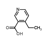 CAS#: 52830-20-3， 4-Ethylnicotinic Acid