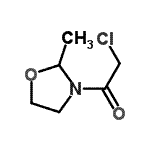 CAS 登录号：52836-97-2， 2-氯-1-(2-甲基-1,3-恶唑烷-3-基)乙酮
