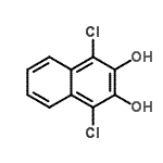 CAS#: 52864-95-6， 1,4-Dichloro-2,3-Naphthalenediol