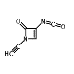 CAS#: 528871-29-6， 1-Ethynyl-3-isocyanato-2(1H)-azetone