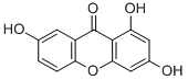 结构式 CAS# 529-49-7, 1,3,7-三羟基-9H-氧杂蒽-9-酮