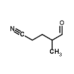 CAS#: 52900-11-5， 4-Methyl-5-Oxopentanenitrile