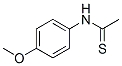 structure of CAS# 5310-18-9, N-(4-Methoxyphenyl)Ethanethioamide;N-(4-Methoxyphenyl)Thioacetamide;P-Acetanisidide, Thio-;Ethanethioamide, N-(4-Methoxyphenyl)-