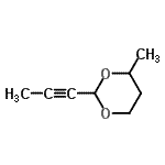 CAS#: 53106-43-7， 4-Methyl-2-(1-Propyn-1-Yl)-1,3-Dioxane