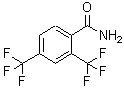 structure of CAS# 53130-45-3, 2,4-Bis(Trifluoromethyl)Benzamide;Jrd-0398;Zinc02575062
