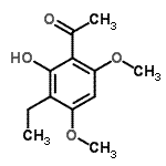 CAS#: 531502-60-0， 1-(3-Ethyl-2-Hydroxy-4,6-Dimethoxyphenyl)Ethanone