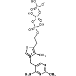 CAS#: 532-44-5， 3-[(4-Amino-2-Methyl-5-Pyrimidinyl)Methyl]-5-[2-[[Hydroxy[[Hydroxy(Phosphonooxy)Phosphinyl]Oxy]Phosphinyl]Oxy]Ethyl]-4-Methyl-Thiazolium Inner Salt