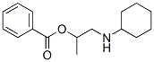 CAS#: 532-77-4， 1-(Cyclohexylamino)propan-2-yl benzoate hydrochloride