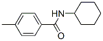 structure of CAS# 53205-68-8, N-Cyclohexyl-4-Methyl-Benzamide;N-Cyclohexyl-4-Methyl-Benzamide;Smr000129386;Nsc21781