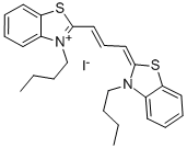 CAS#: 53213-85-7， 3,3'-Dibutylthiacarbocyanine Iodide