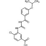 CAS#: 532420-88-5， 4-Chloro-3-{[(3-Isopropoxybenzoyl)Carbamothioyl]Amino}Benzoic Acid