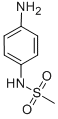structure of CAS# 53250-82-1, 4-(Methylsulfonamido)Aniline;N-(4-Aminophenyl)Methanesulfonamide(SALTDATA: FREE);N-(4-Amino-Phenyl)Methanesulfonamide ,97%;N-(4-AMINOPHENYL)METHANESULFONAMIDE
