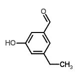 CAS#: 532966-64-6， 3-Ethyl-5-Hydroxybenzaldehyde