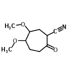 CAS#: 532971-14-5， 5,6-Dimethoxy-2-Oxocycloheptanecarbonitrile