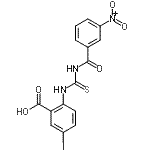 CAS#: 532980-93-1， 5-Iodo-2-{[(3-Nitrobenzoyl)Carbamothioyl]Amino}Benzoic Acid