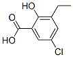 CAS#: 53347-09-4， 5-Chloro-3-Ethyl-2-Hydroxybenzoic Acid