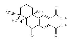 CAS#: 5344-93-4， (1R,4aS,10aS)-6,7-Diacetyl-1,4alpha-Dimethyl-9-Oxo-3,4,10,10alpha-Tetrahydro-2 H-Phenanthrene-1-Carbonitrile