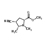CAS#: 53502-81-1， Methyl (4R,5R)-4-Cyano-1,5-Dimethyl-D-Prolinate
