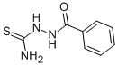 structure of CAS# 5351-66-6, (Benzoylamino)Thiourea;[(Oxo-Phenylmethyl)Amino]Thiourea;(Phenylcarbonylamino)Thiourea;1-Benzoyl-3-Thiosemicarbazide