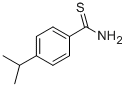 structure of CAS# 53515-20-1, 4-Isopropylbenzenecarbothioamide;Mls001004559;Smr000348179