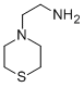 structure of CAS# 53515-36-9, 4-(2-Aminoethyl)Thiomorpholine;2-Thiomorpholin-4-Ium-4-Ylethylammonium;2-(4-Thiomorpholin-4-Iumyl)Ethylammonium;Zinc04352718