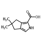 CAS#: 535170-14-0， 5,5-Dimethyl-2,4,5,6-Tetrahydrocyclopenta[c]Pyrrole-1-Carboxylic Acid