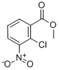 structure of CAS# 53553-14-3, 2-Chloro-3-Nitro-Benzoic Acid Methyl Ester;METHYL 2-CHLORO-3-NITROBENZOATE