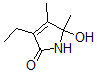 CAS#: 53573-42-5， 4,5-Dimethyl-3-ethyl-5-hydroxy-3-pyrrolin-2-one