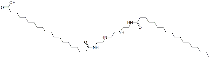 CAS#: 53620-55-6， N,N'-[Ethylenebis(Iminoethylene)]Distearamide Monoacetate