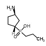 CAS#: 536756-72-6， [(1R,3R)-3-Aminocyclopentyl]-Propyl-Phosphinic Acid