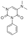 CAS 登录号：53727-39-2， 5-(二甲基氨基)-1-甲基-3-苯基尿嘧啶