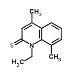 CAS#: 53761-65-2， 1-Ethyl-4,8-Dimethyl-2(1H)-Quinolinethione