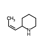 CAS#: 538-90-9， 2-[(1Z)-1-Propen-1-Yl]Piperidine