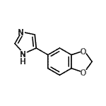 CAS#: 53848-04-7， 5-(1,3-Benzodioxol-5-Yl)-1H-Imidazole