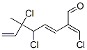CAS#: 53915-35-8， 5,6-Dichloro-2-(Chloromethylene)-6-Methyl-3,7-Octadienal
