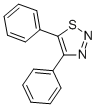 structure of CAS# 5393-99-7, 4,5-Diphenyl-1,2,3-Thiadiazole;4,5-Di(Phenyl)-1,2,3-Thiadiazole;Sew 03000;Maybridge1_007621