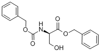 结构式 CAS# 53933-06-5, 苄氧羰基-D-丝氨酸苄酯