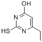 structure of CAS# 53939-83-6, 6-Ethyl-4-Hydroxy-2-Mercaptopyrimidine;6-Ethyl-2-Thioxo-1H-Pyrimidin-4-One;Nsc58555;Zinc00169537