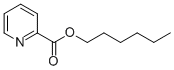 structure of CAS# 5394-95-6, Hexyl Picolinate;2-Pyridinecarboxylic Acid Hexyl Ester;Picolinic Acid Hexyl Ester;Nsc961