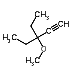 CAS#: 53941-20-1， 3-Ethyl-3-Methoxy-1-Pentyne